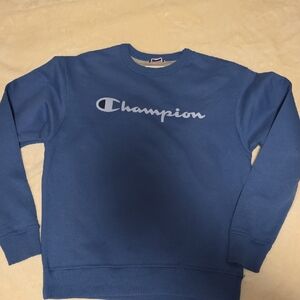 Champion Men's Crewneck in Blue